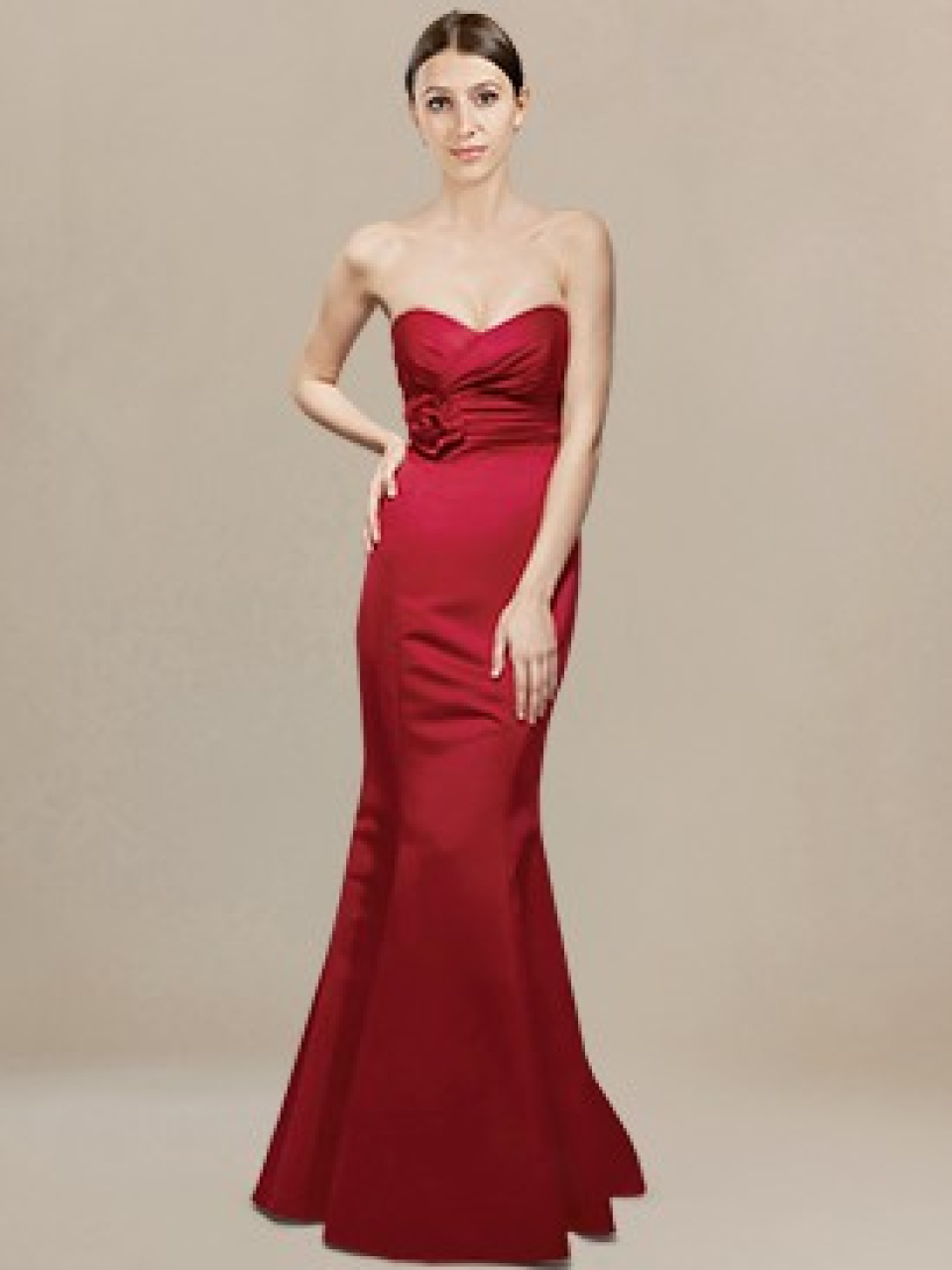 modest bridesmaid dress_Cherry