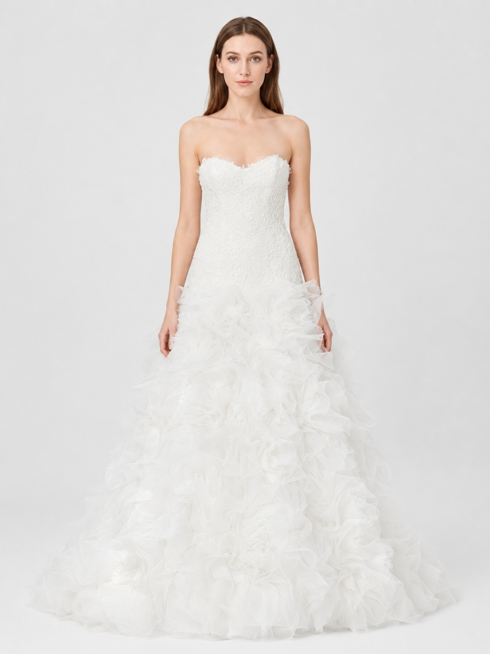 bescheidene Hochzeitskleider