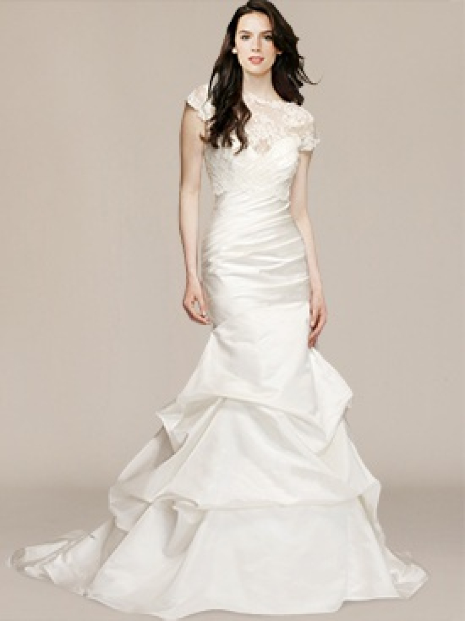 Drop Waist Wedding Dresses