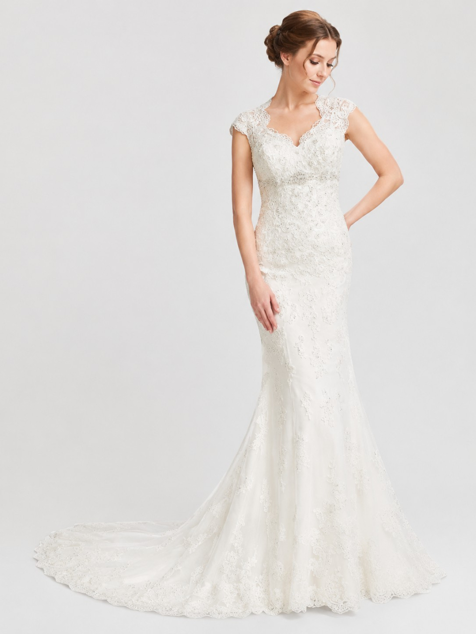 lace wedding dress