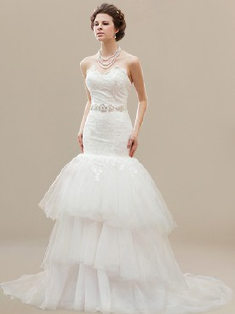 lace trumpet wedding dresses