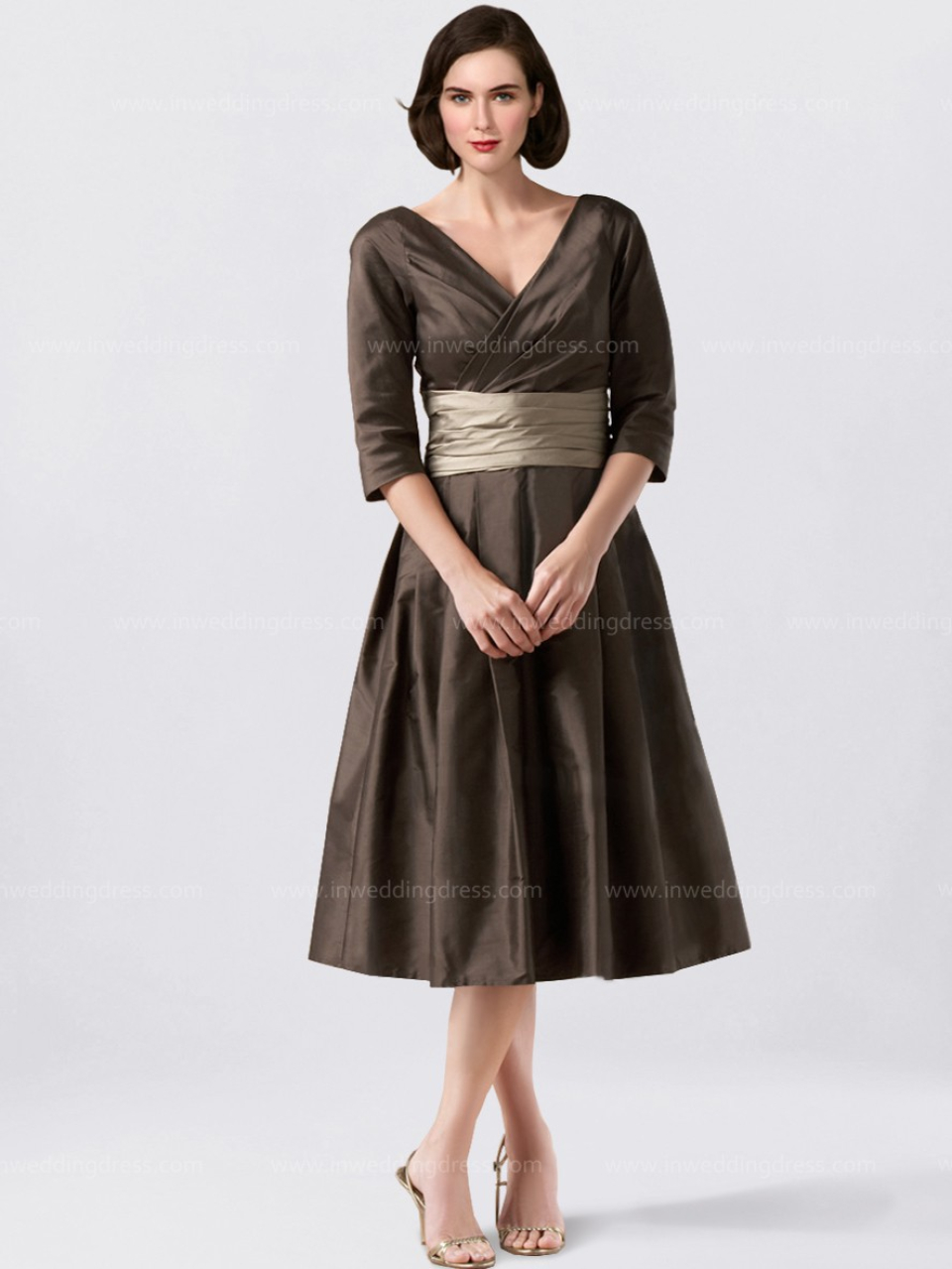 Mother Of The Bride Dresses_Mocha / cappuccino