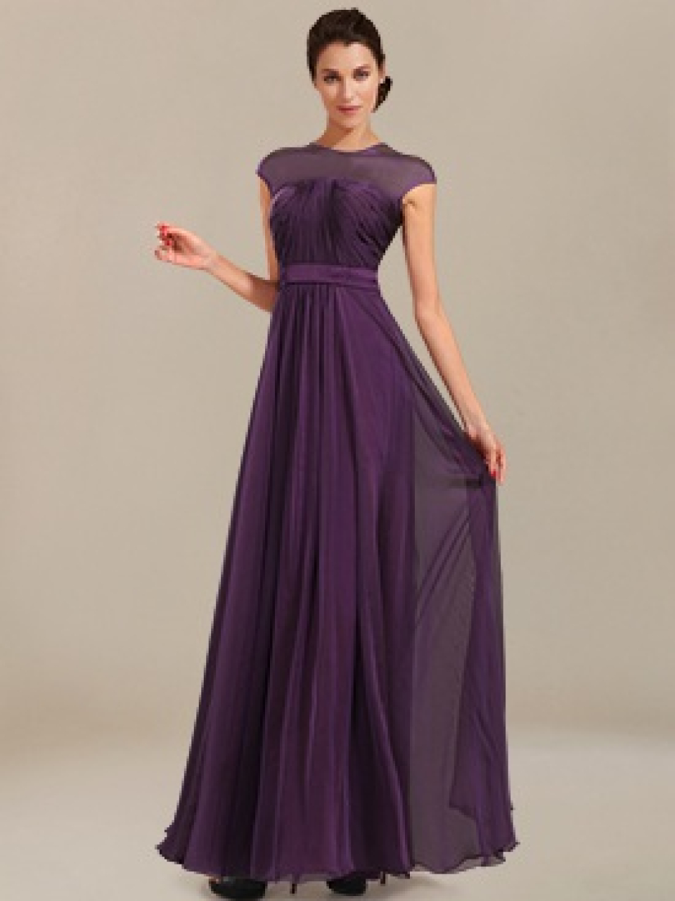 mother bride outfits_Grape