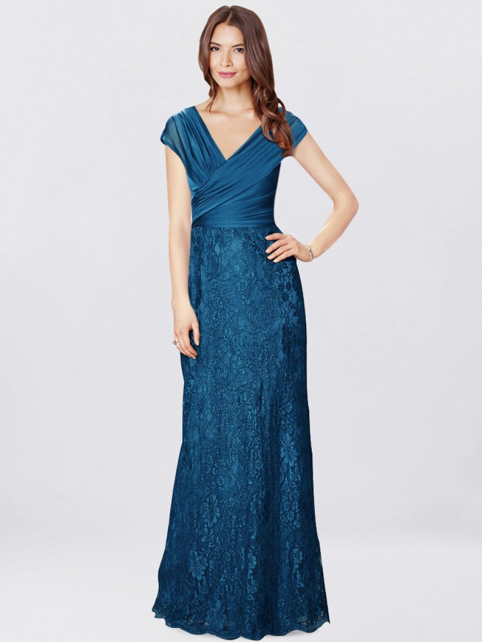 mère de la robe de mariée_Teal