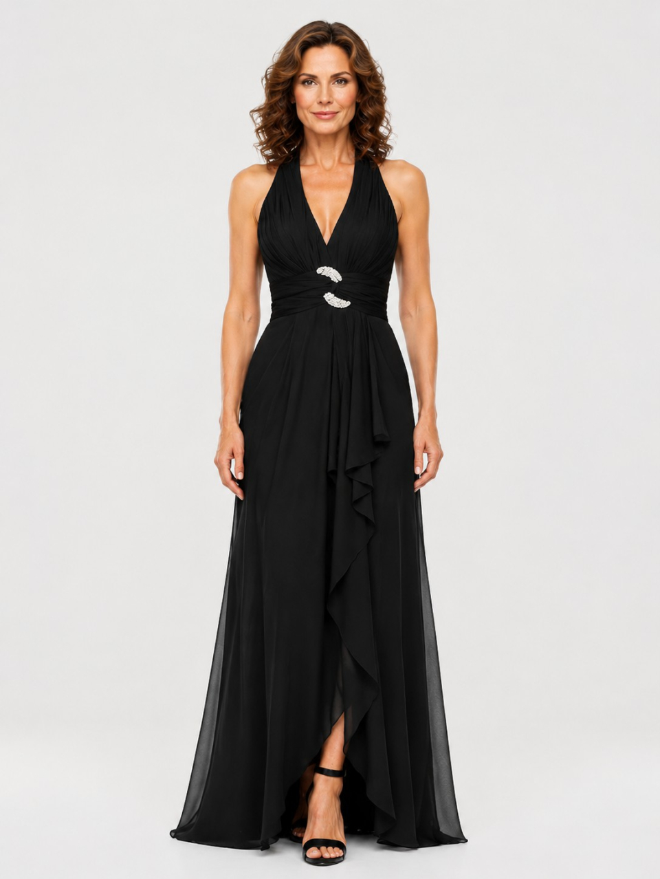 Young Mother of the Bride Dress_Violet