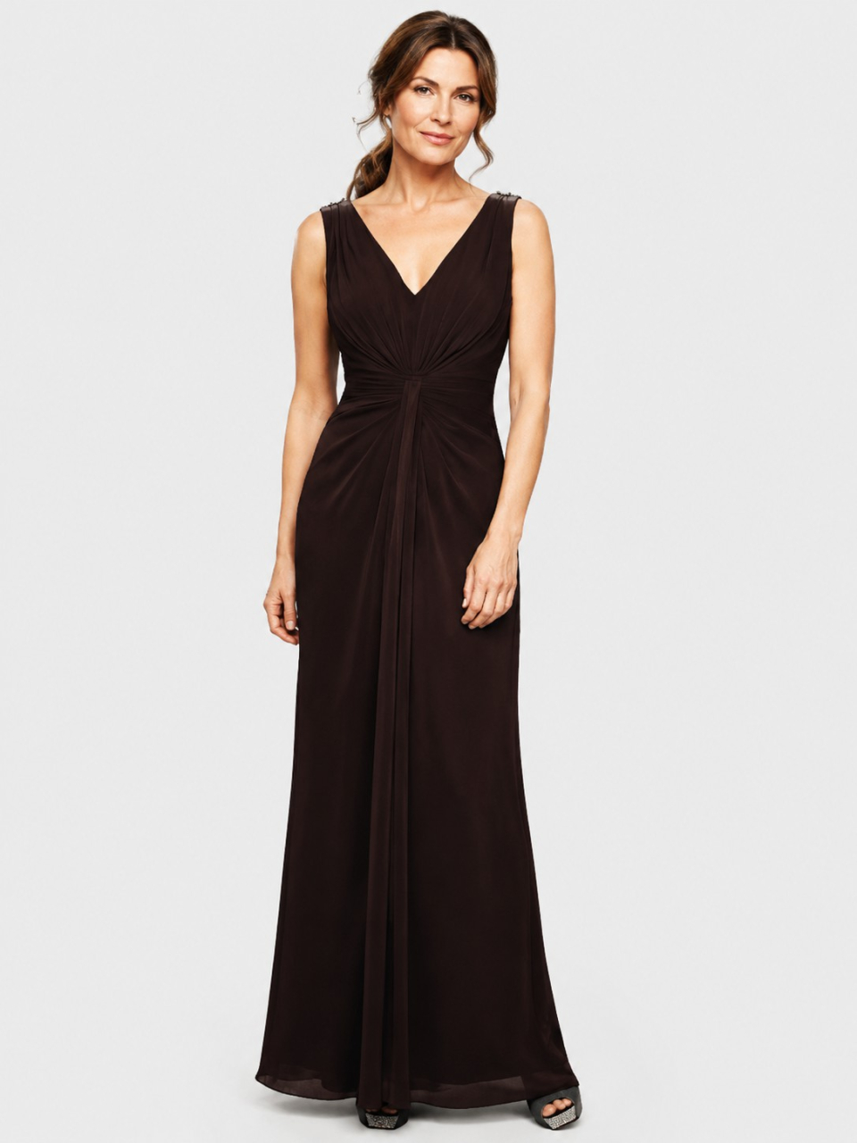 mother of the bride dress_Espresso