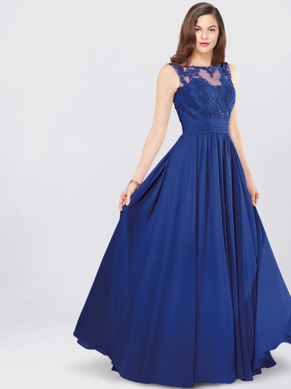 modest mother of the bride dress_Indigo