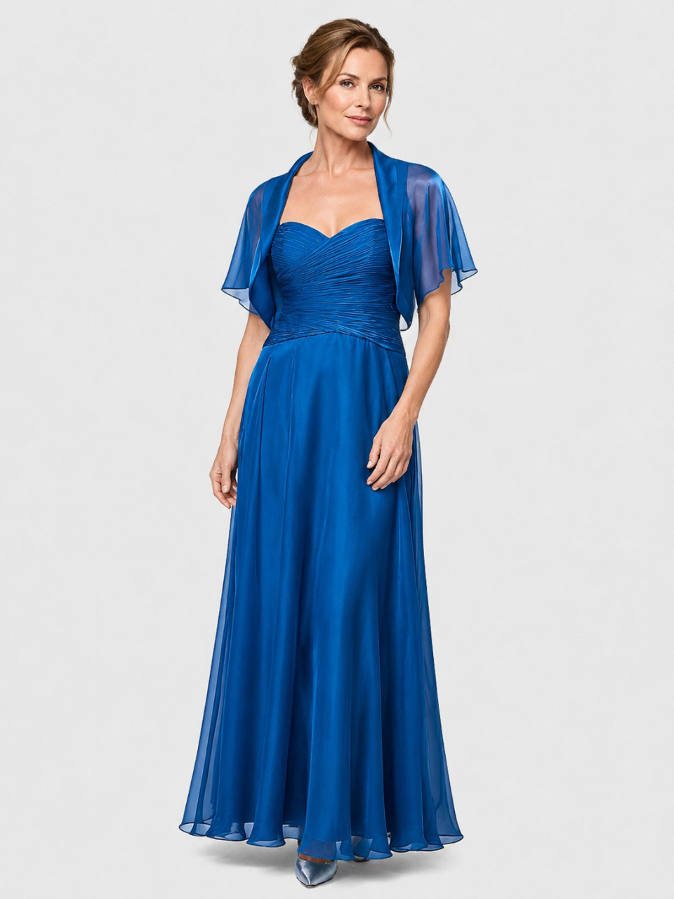 mother of the bride dress_marine blue