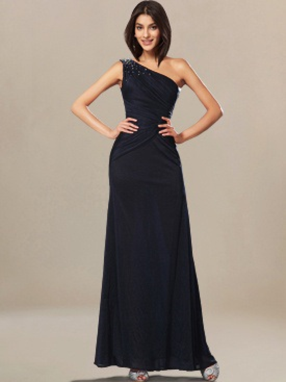 elegant mother of the bride dresses_Black