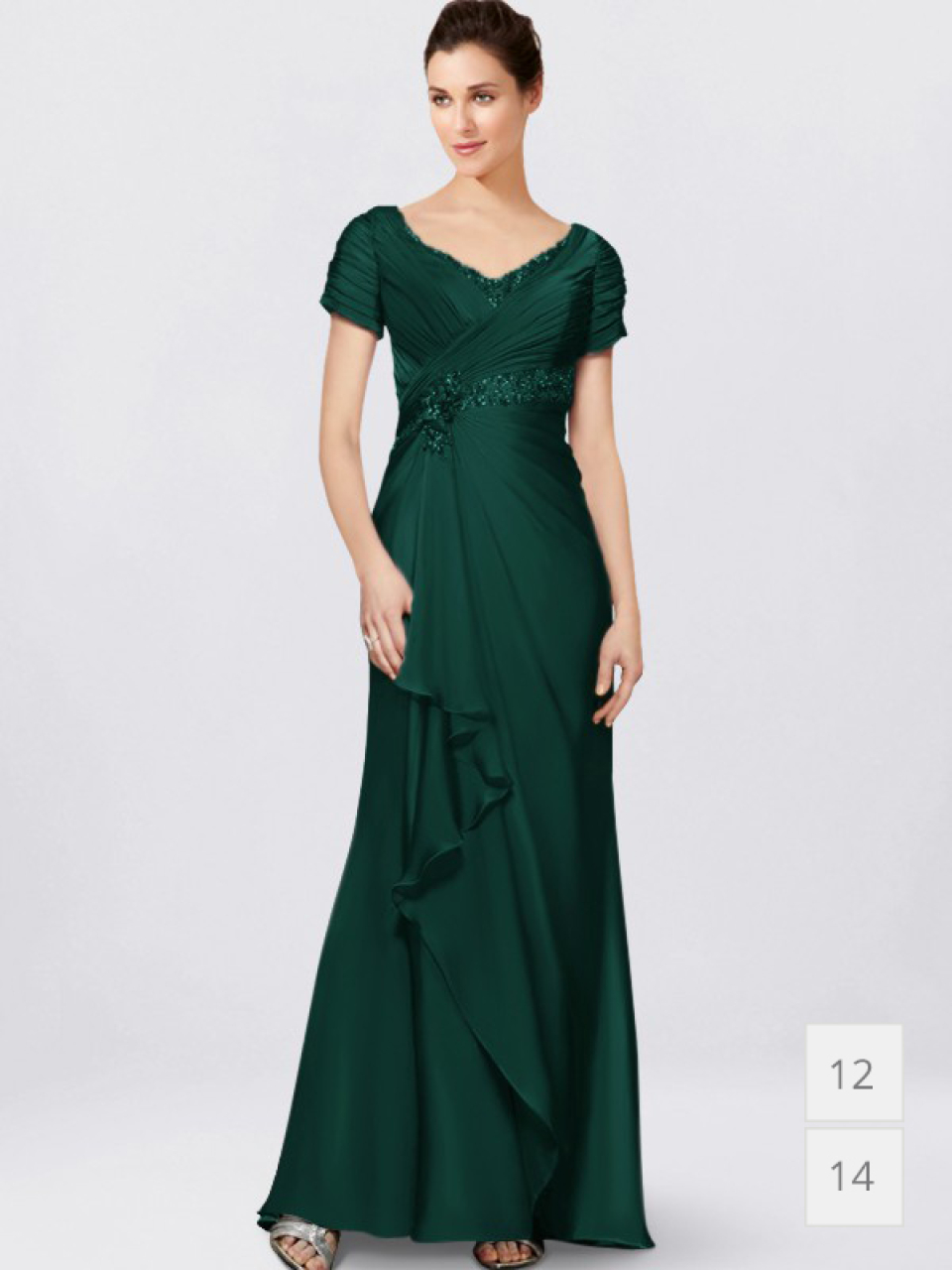 mother of the bride dresses_hunter
