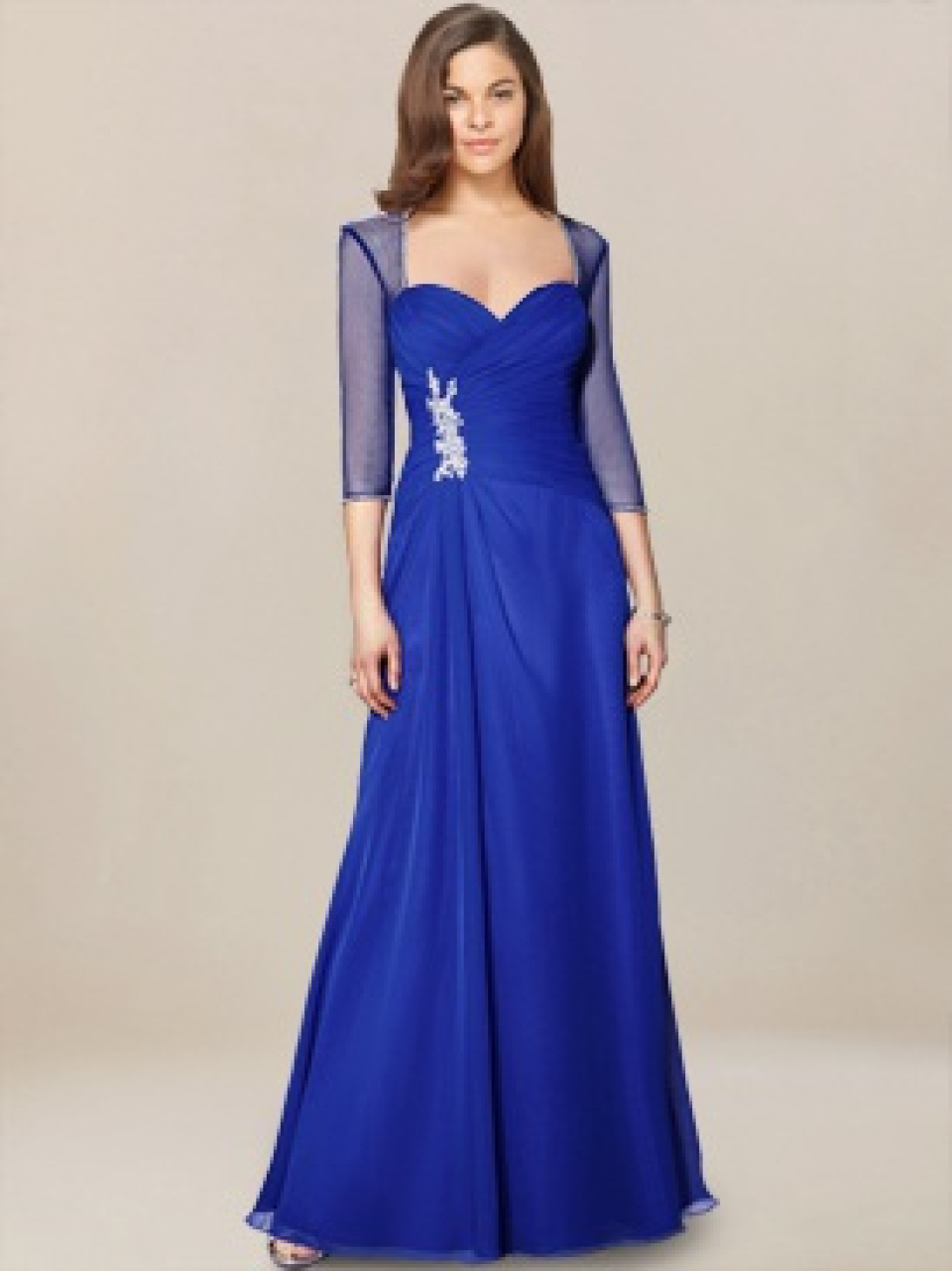 mère de la robe de marié_Cobalt