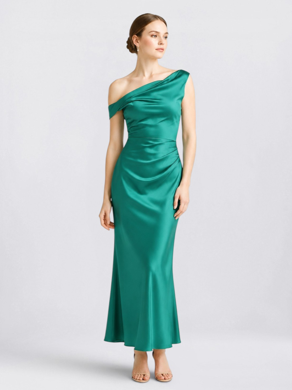 satin bridesmaid dresses