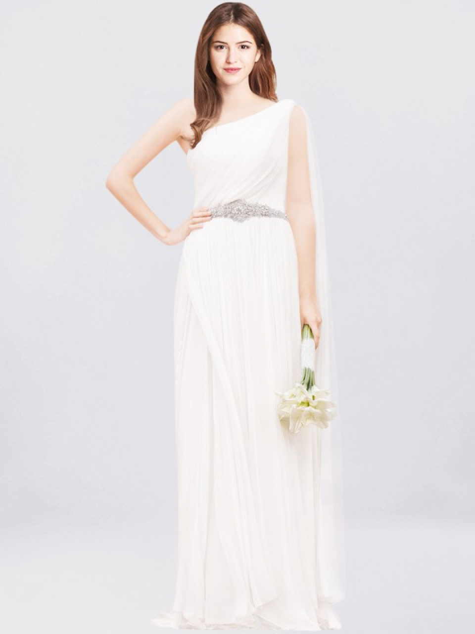 Schulter Hochzeitskleid