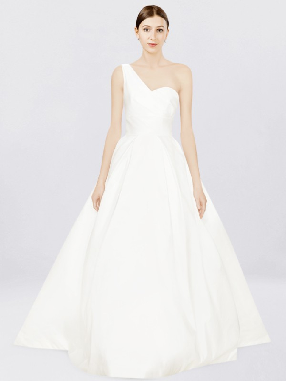 one shoulder wedding dresses