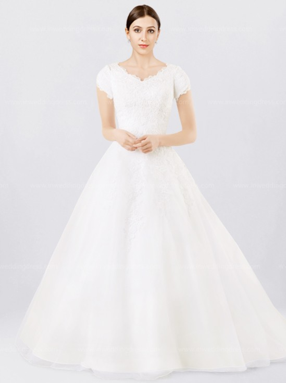 plus-size wedding dress