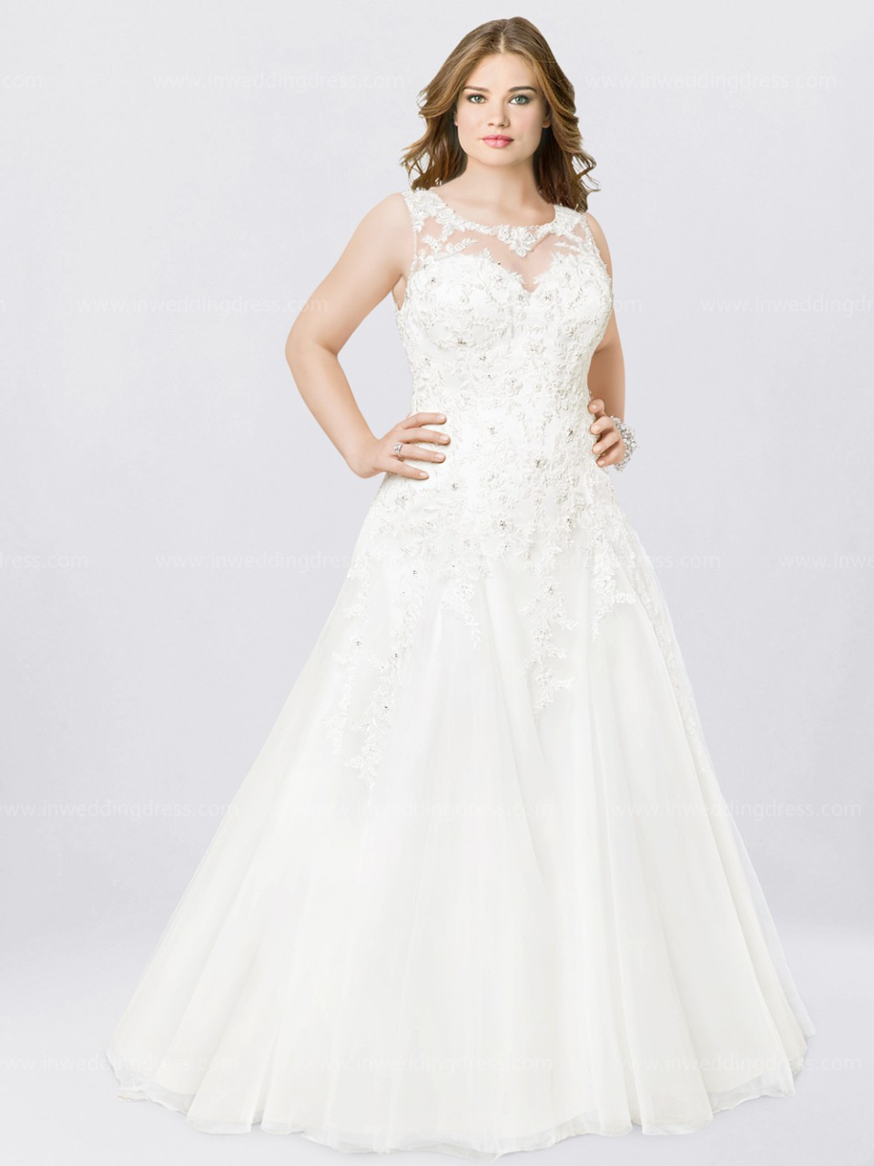 plus size wedding dress