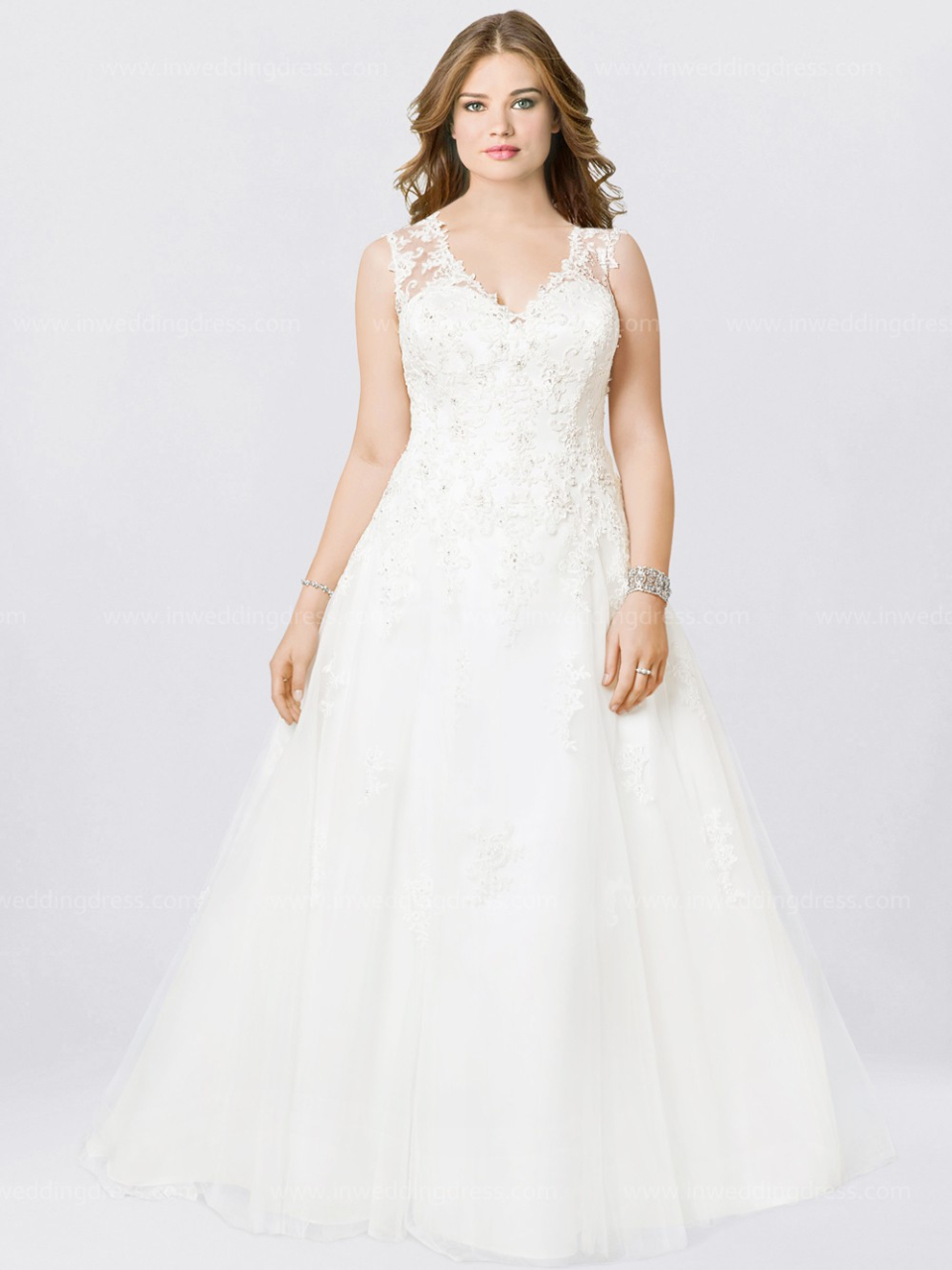 plus size wedding dress