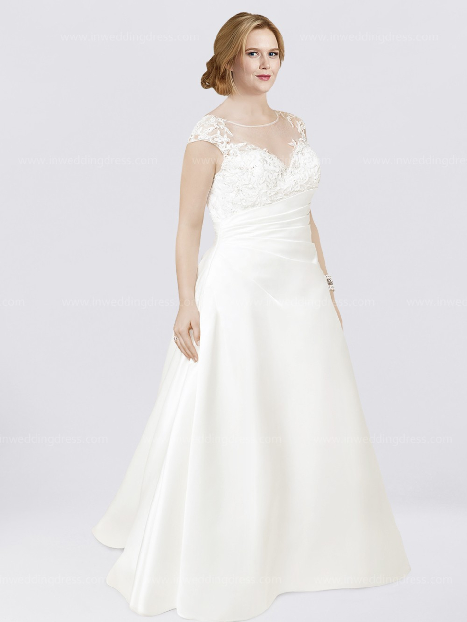 plus size wedding dress