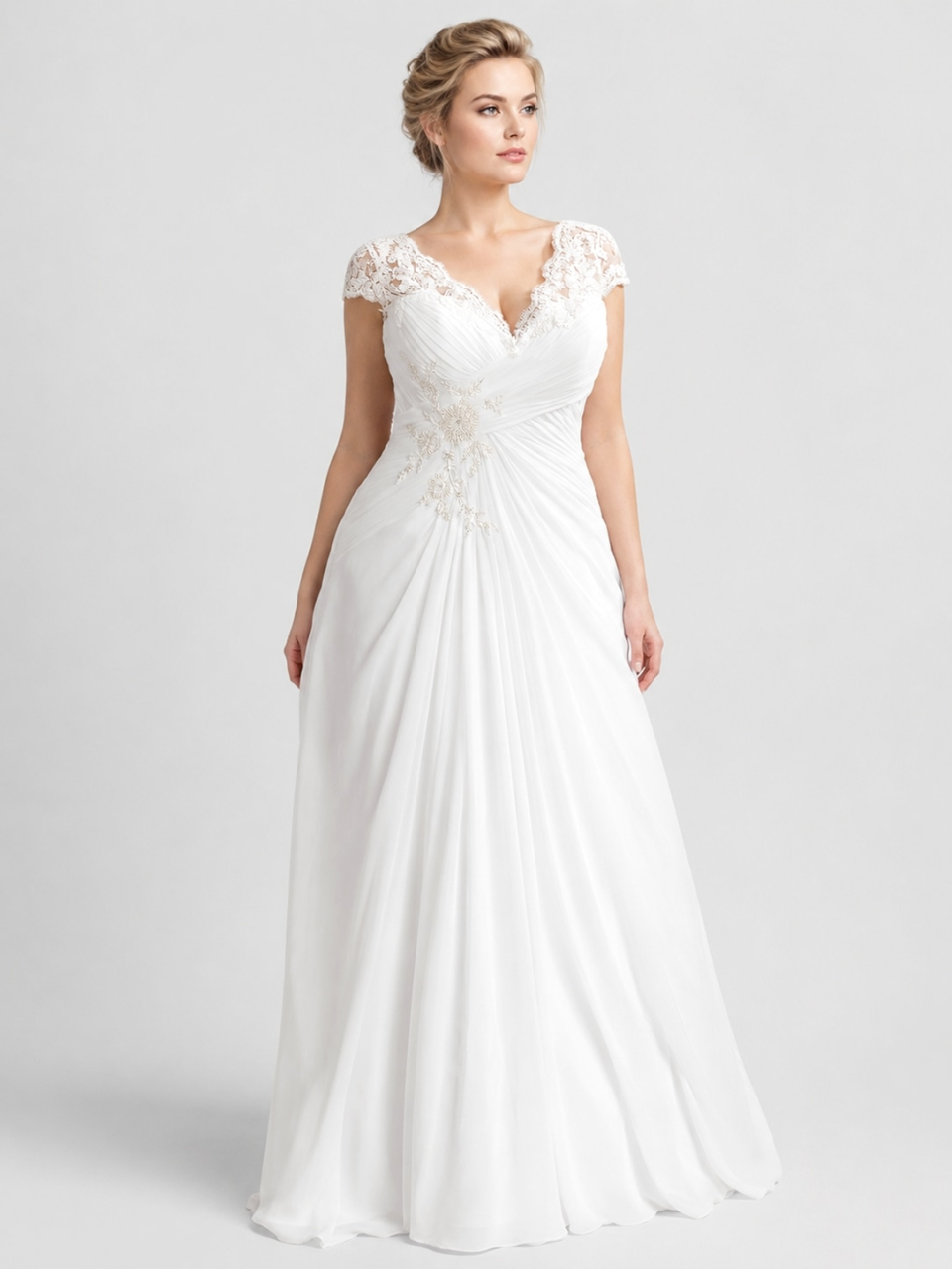 plus größenhochzeitskleid