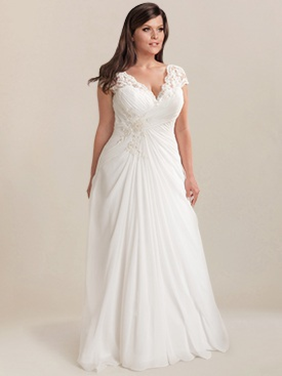 plus size wedding dress