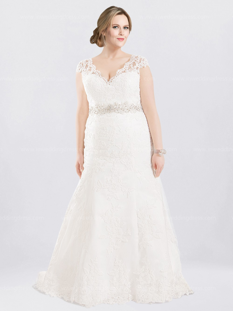 plus size wedding dress