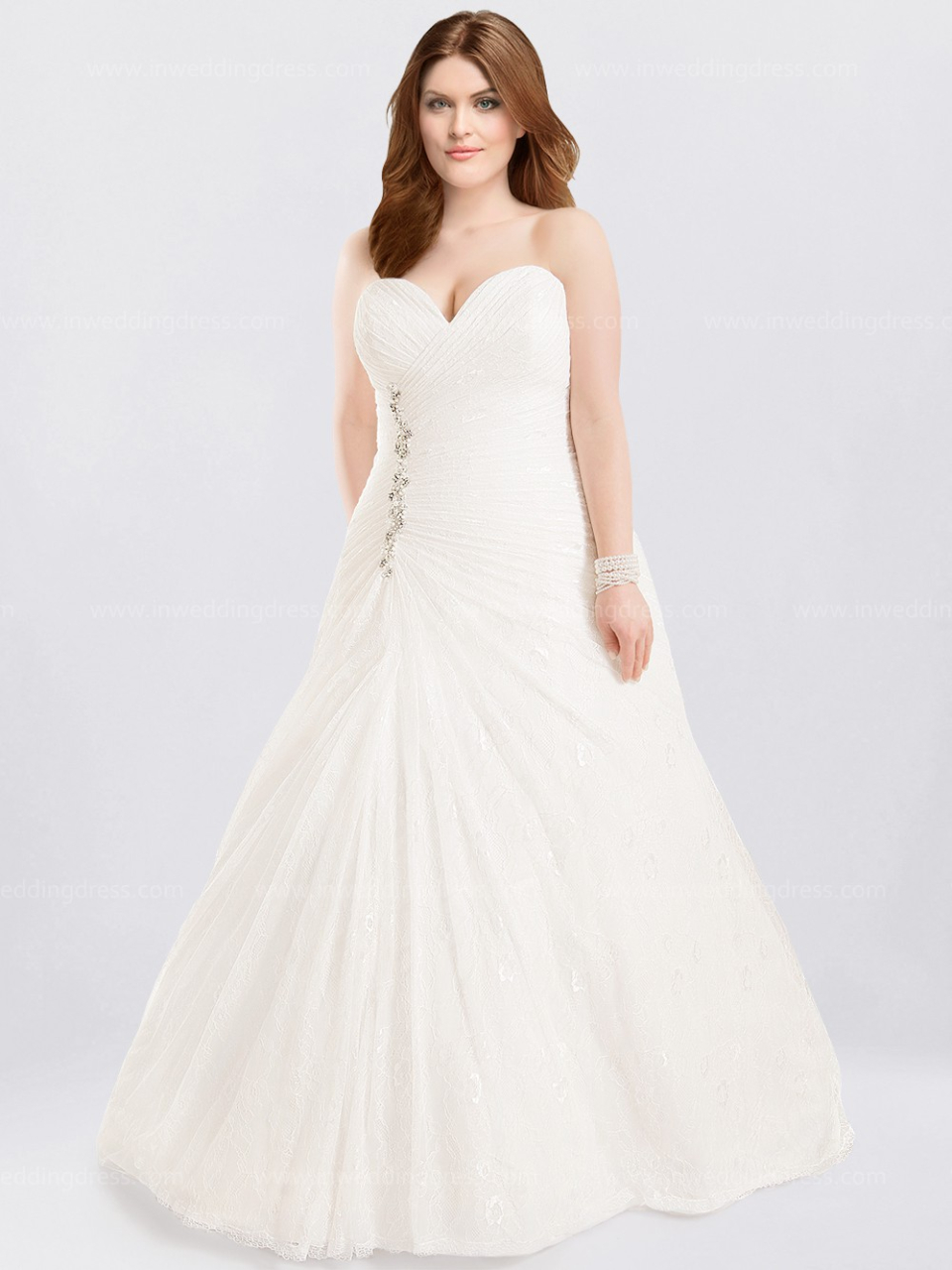 plus size wedding dress