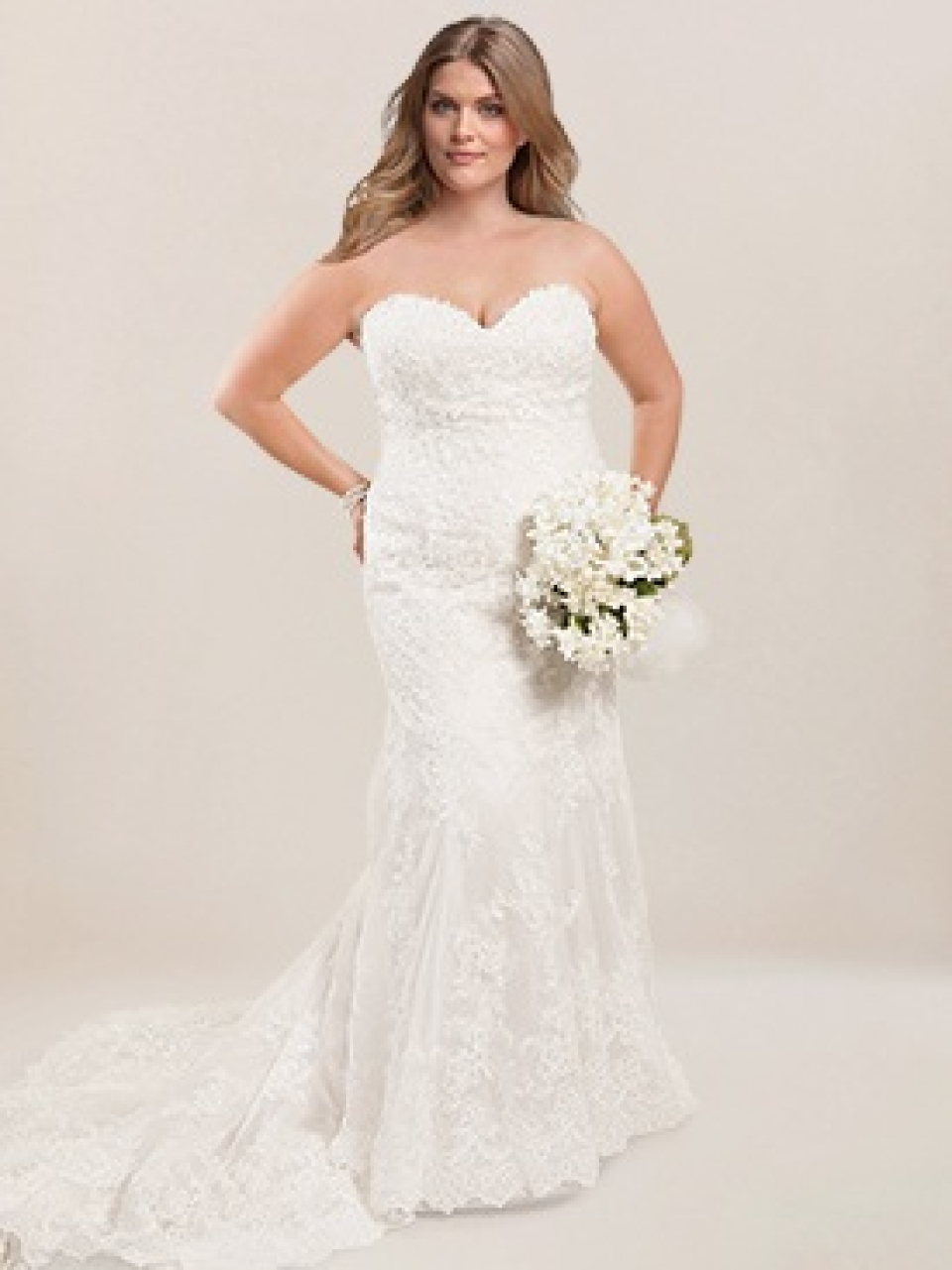 plus size wedding dress