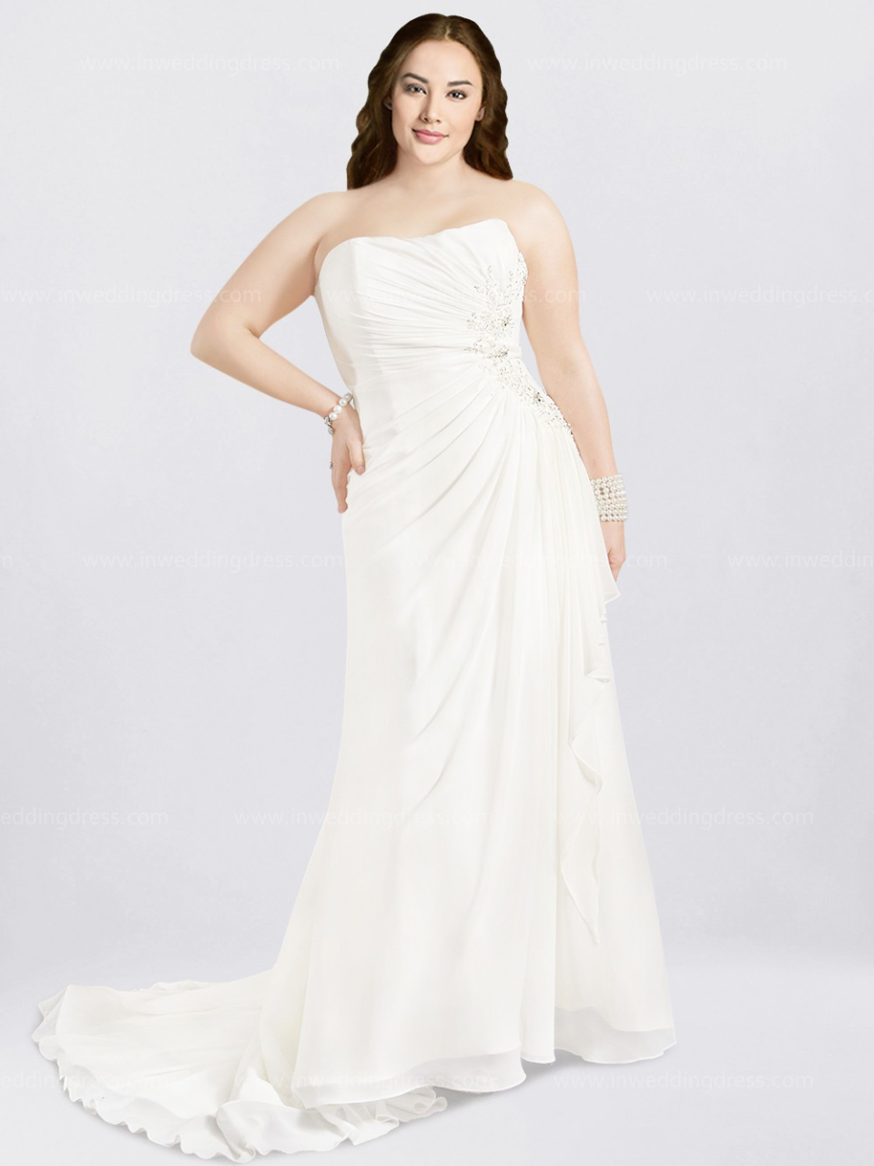 plus size wedding dress