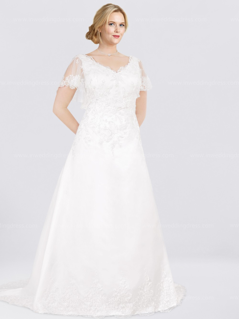 plus size wedding dress