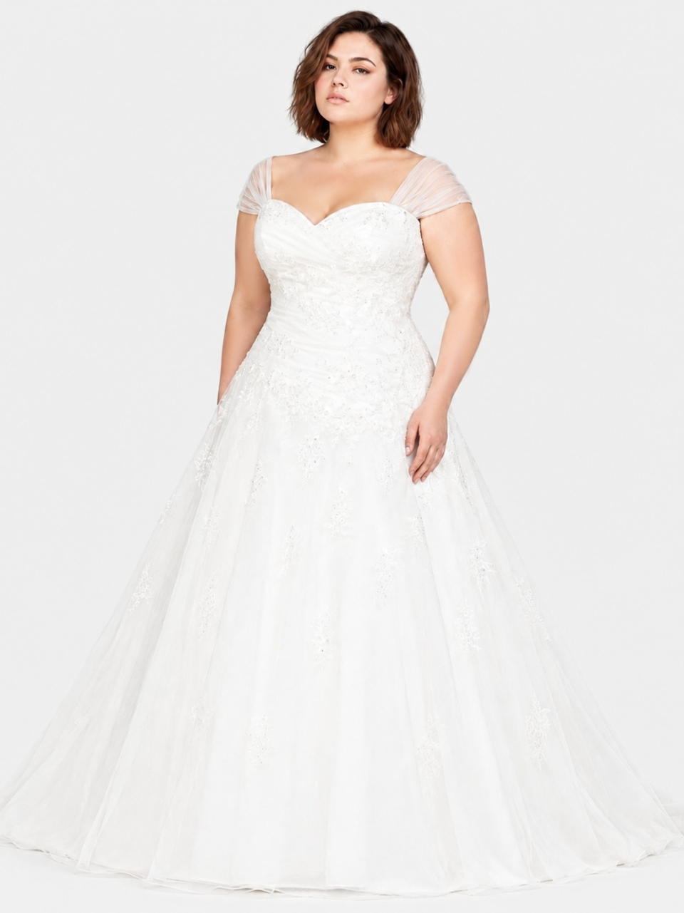 Plus Size Brautkleid