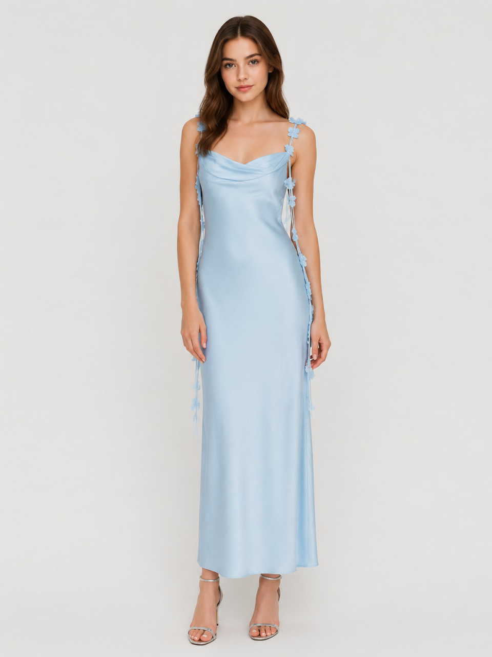 satin prom dresses