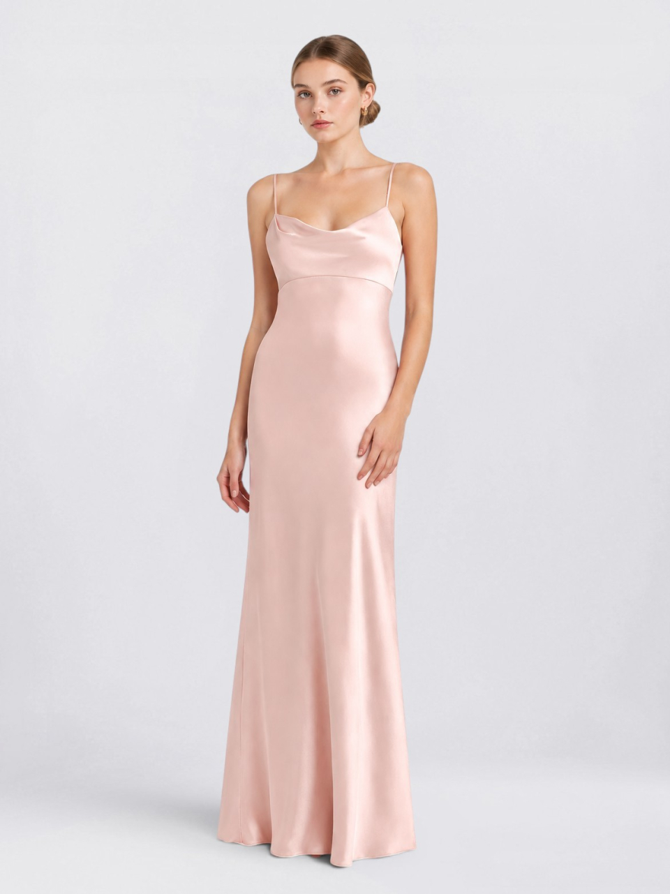 vintage bridesmaid dress_Navy