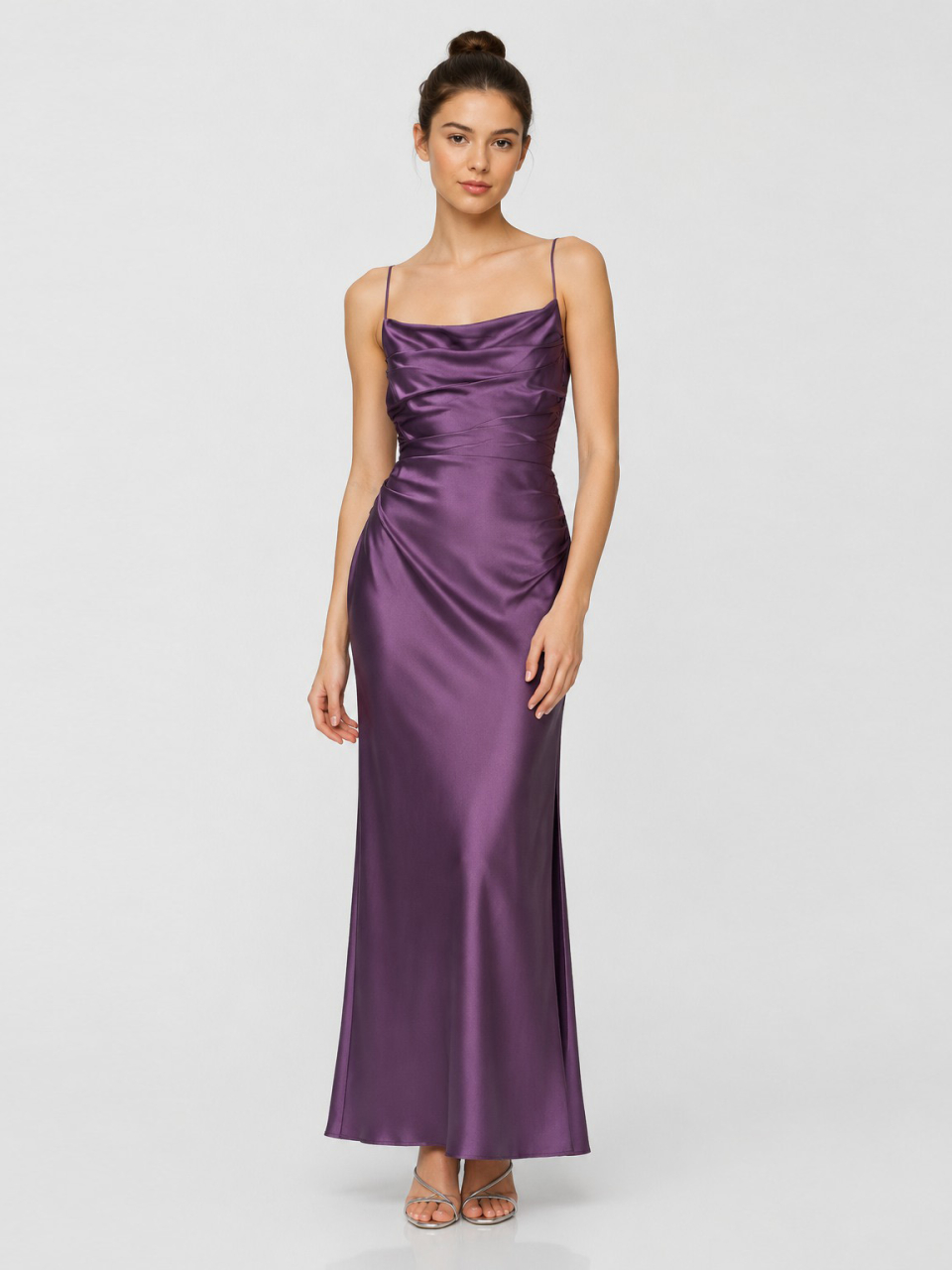satin prom dresses