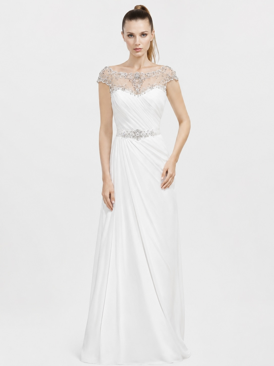 sexy beach wedding dress
