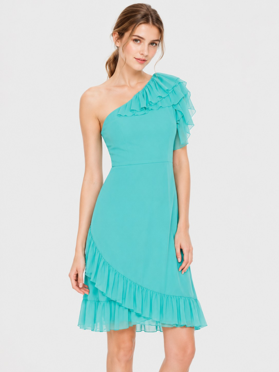 demoiselle d'honneur robe courte de plage_Pool