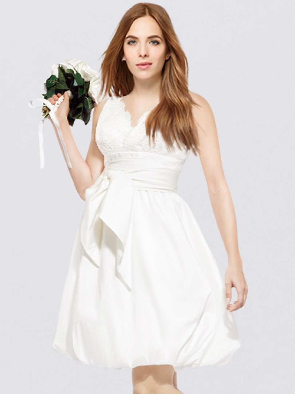 Short Beach Wedding Dress