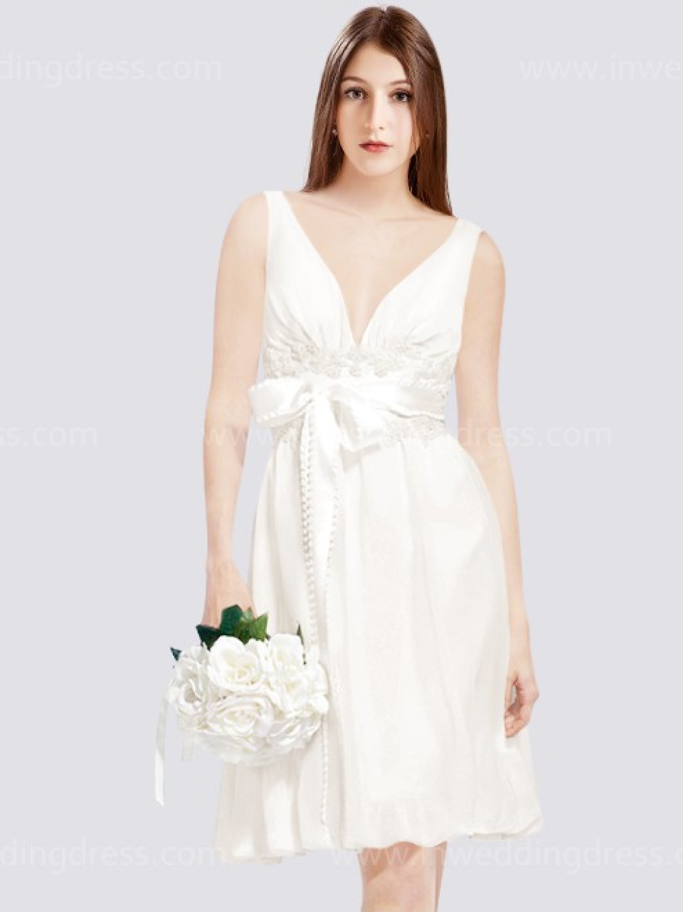 wedding dress short