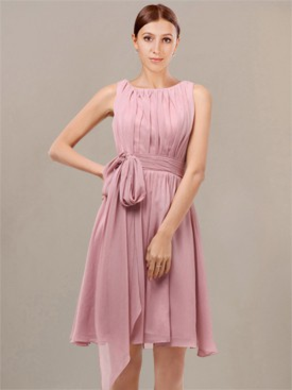 Short Bridal Party Gown_Sugar Plum