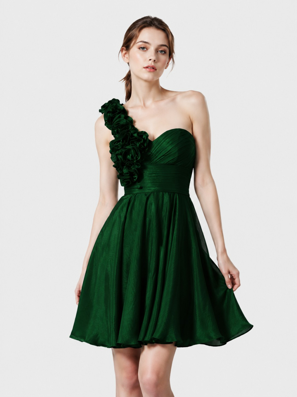 Short Bridesmaid Dresses_Hunter