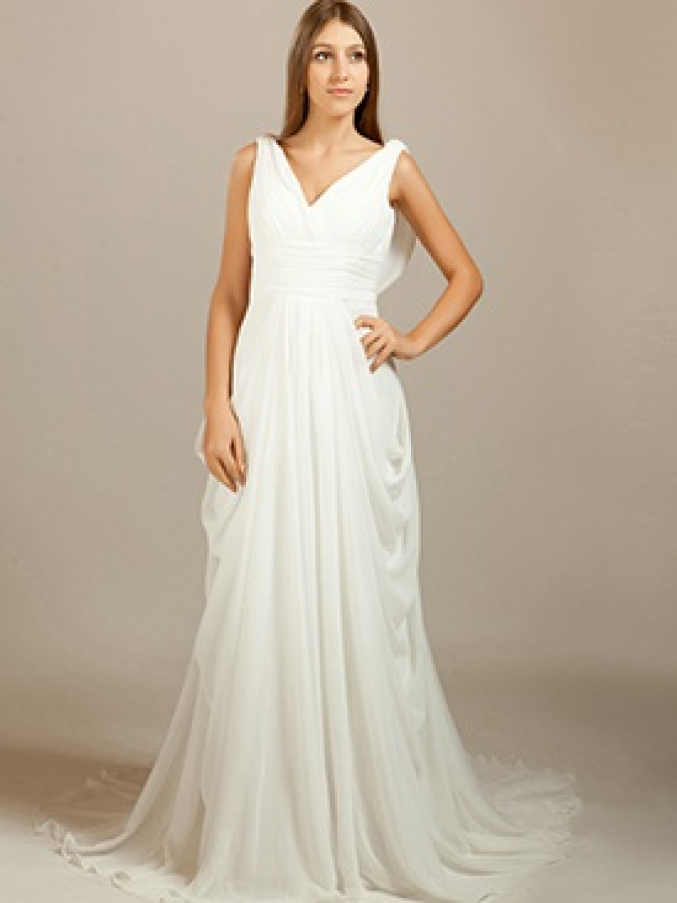 Simple Beach Wedding Dress