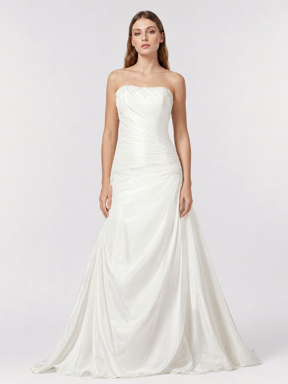 Einfache Brautkleid