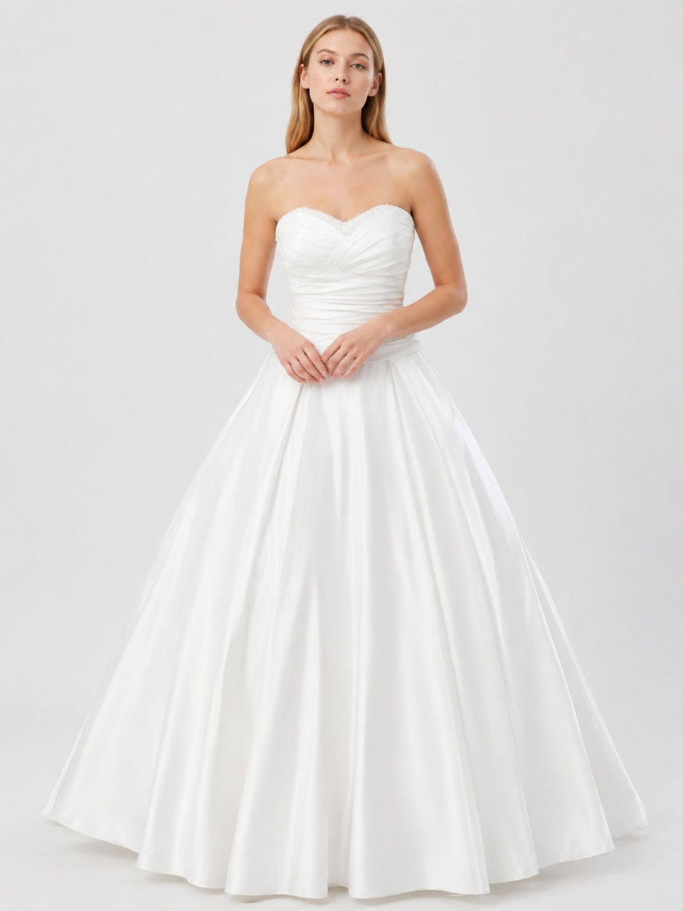 einfache Brautkleid