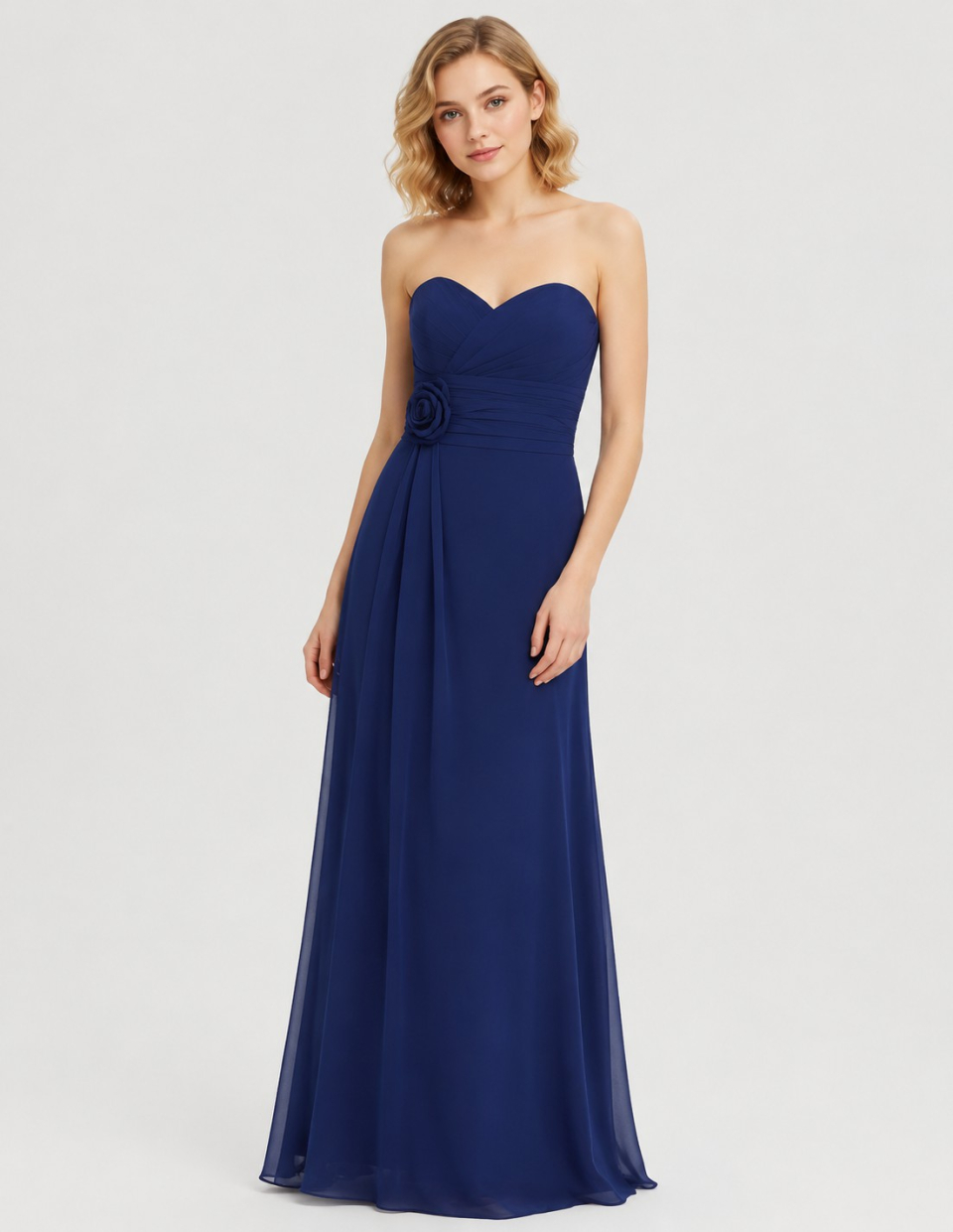 robe de demoiselle d'honneur bustier_Indigo