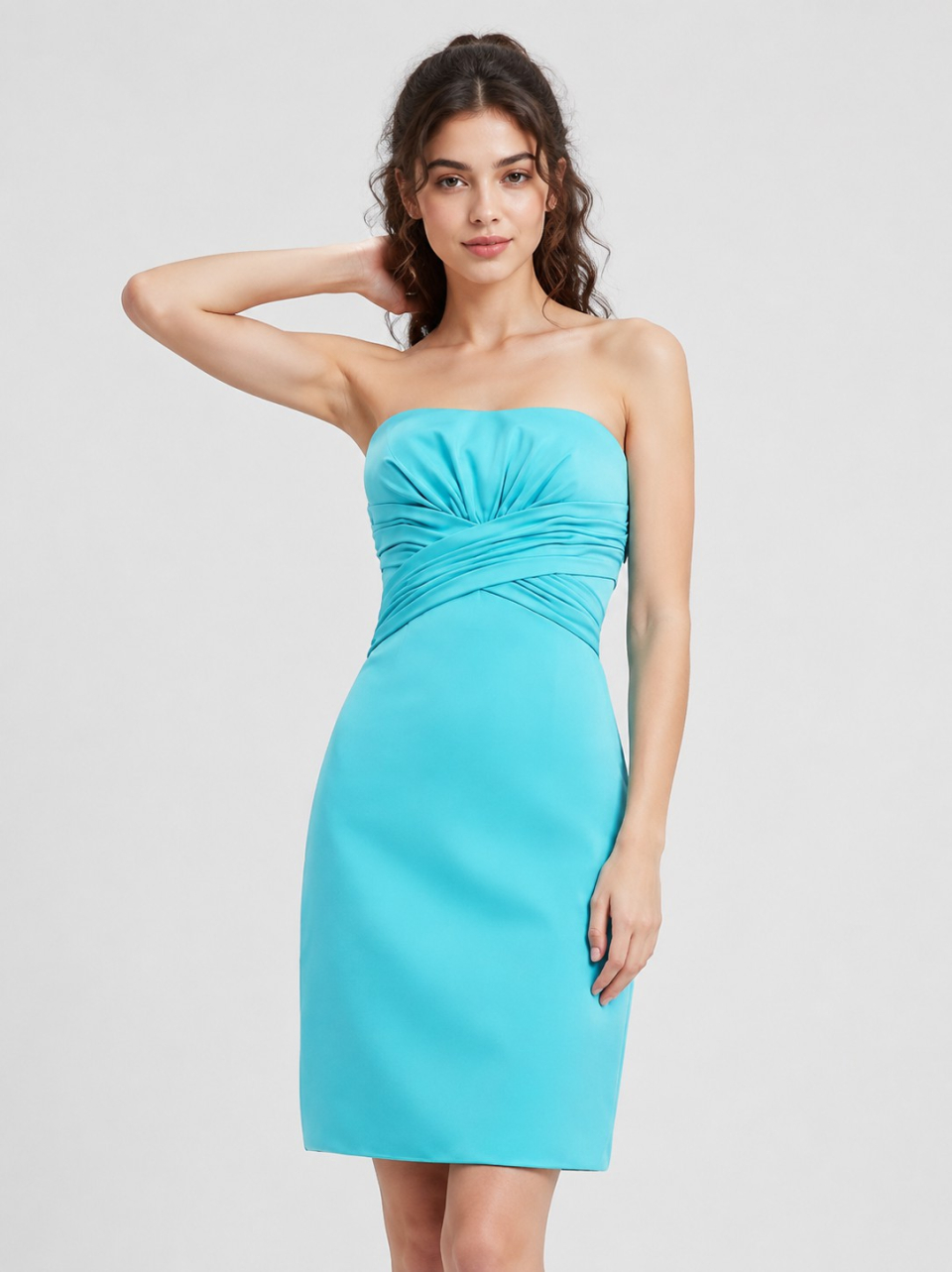 robes de demoiselle d'honneur simples_Pool