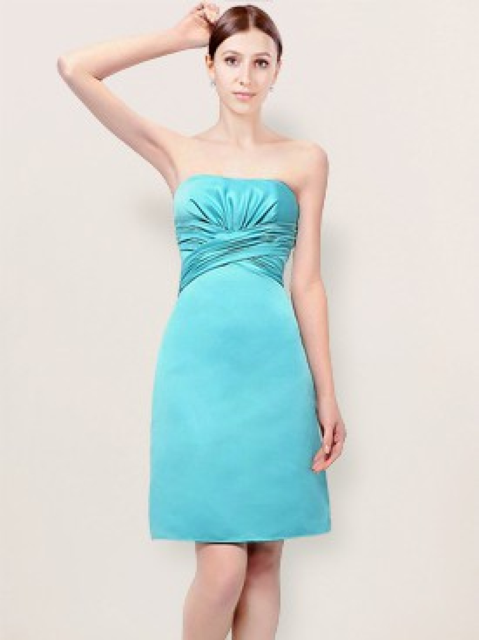 simple bridesmaid dresses_Pool