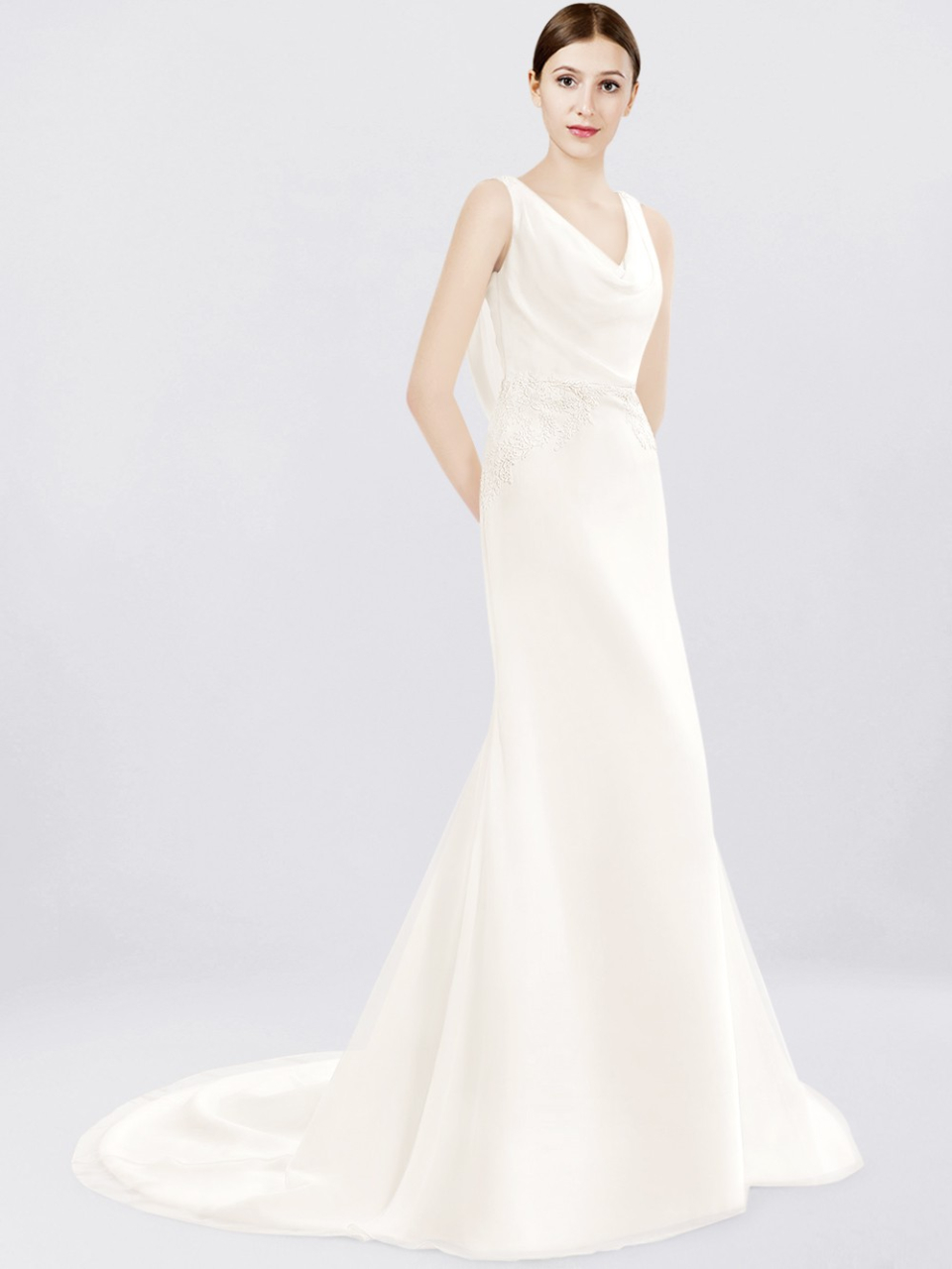 simple wedding dress