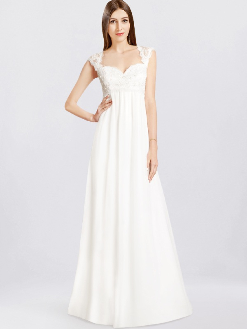 simple wedding dress