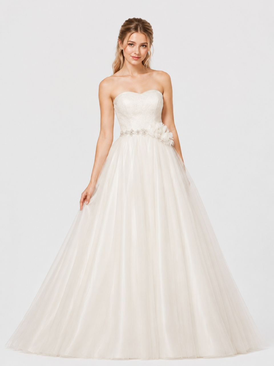 strapless ball gown wedding dresses