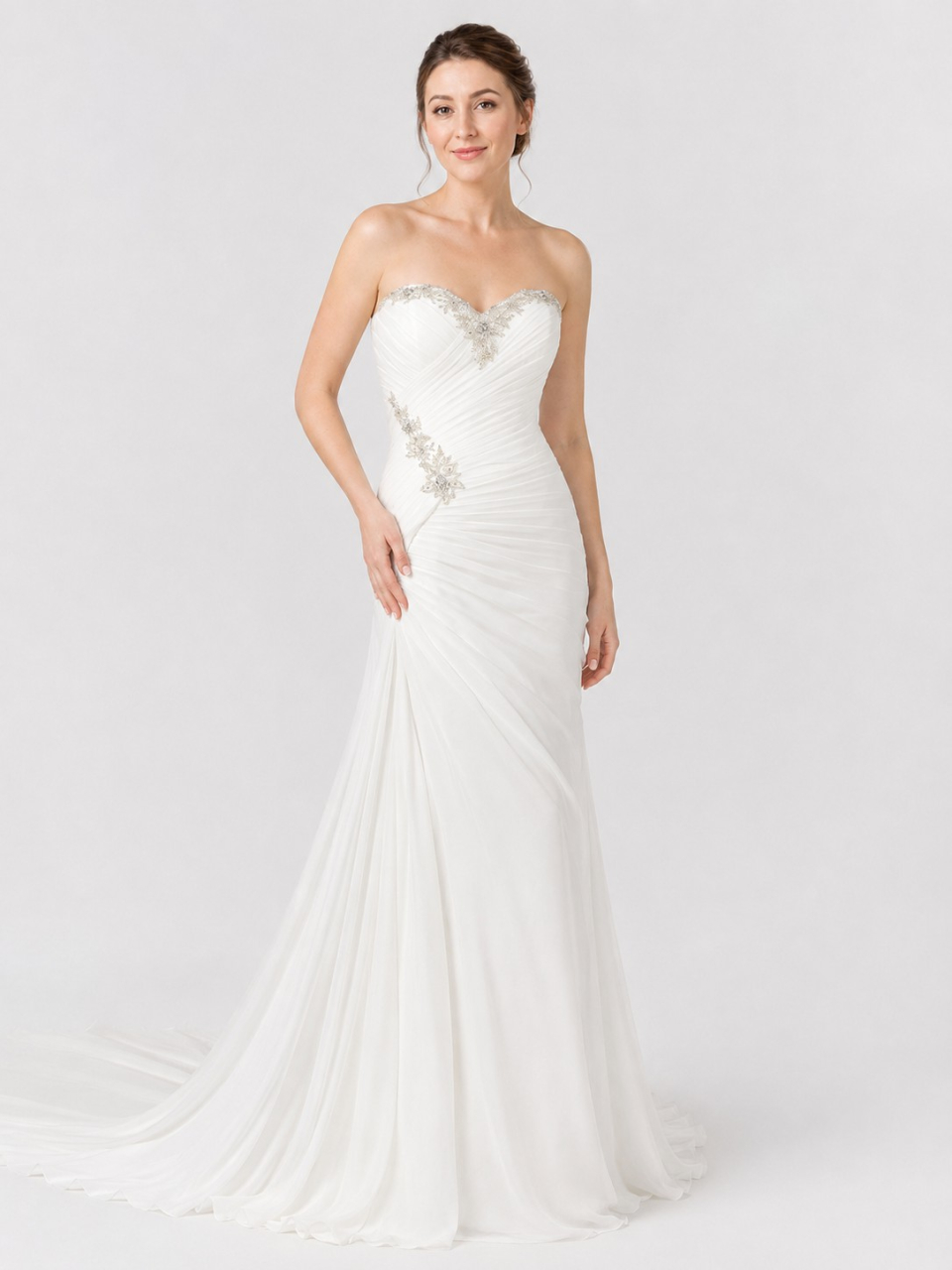 beach wedding dress