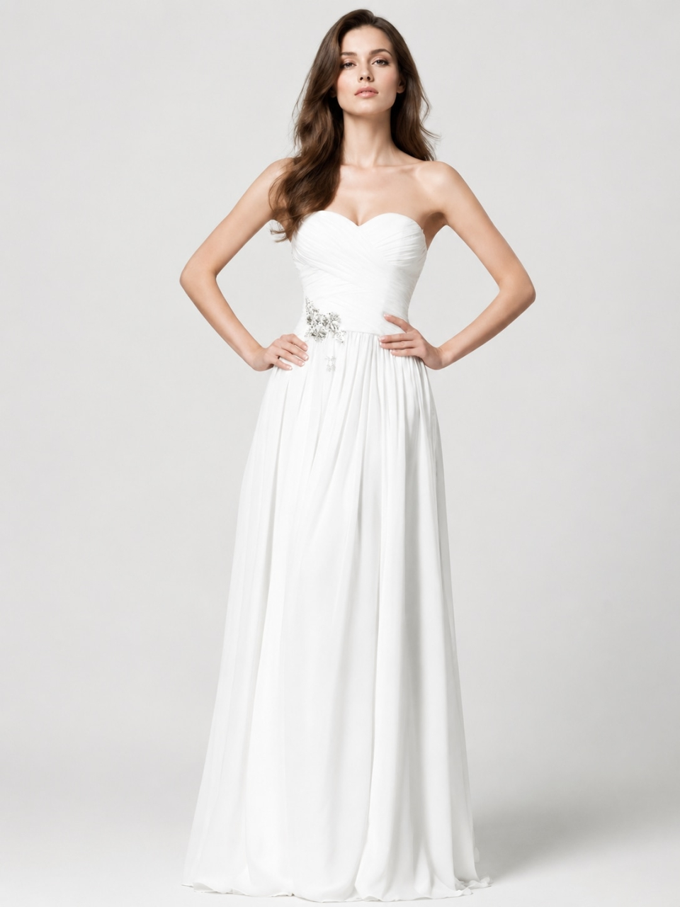 Strapless Brautkleider